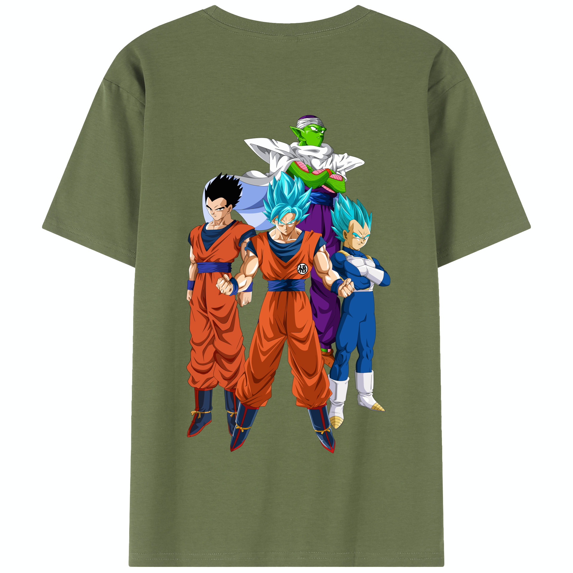 （画像用） ドラゴンボール DRAGON BALL 綿100％半袖Tシャツ（背面プリント）